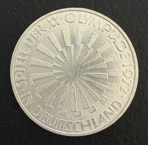 625er silbermünze 1972 - dm,