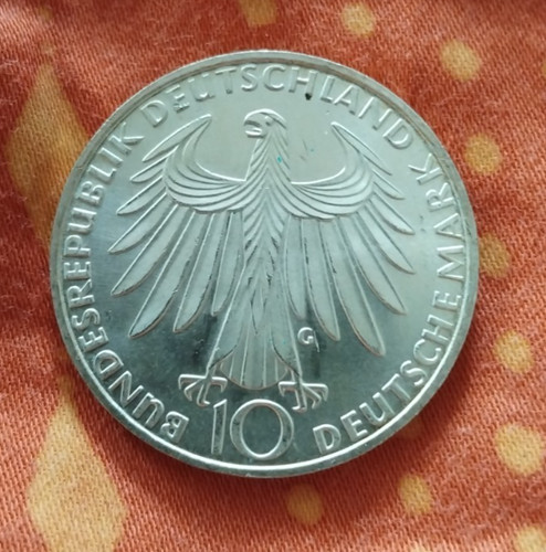 625 silbermünze 10 - 625/-, silbermünze,