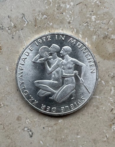 Silbermünze 1972 - dm,
