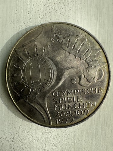 Silbermünze silber 1972 - dm,