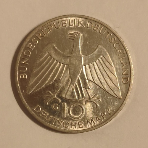 Gedenkmünze 1972 brd - 10,