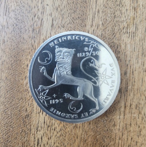 Silbermünze heinricvs - 10,