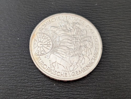 Silbermünze 1987 g 30 - "g",