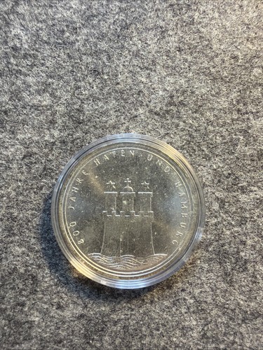 Silbermünze deutsche mark - 10,