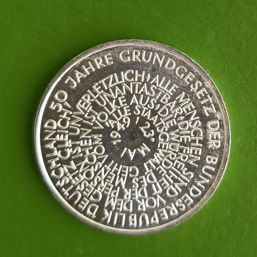 925 silber münze - 10-dm-0.925, 1999