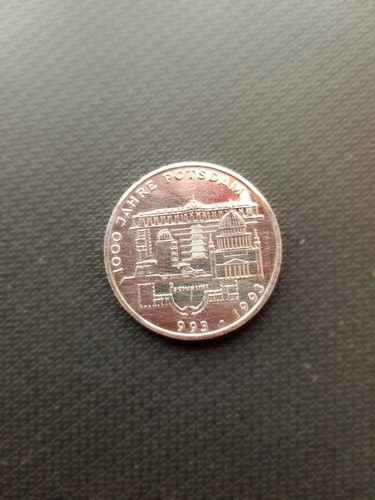 Silber münze 1000 - münze, jahre