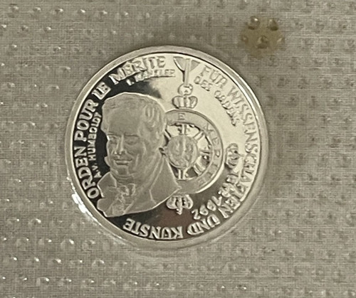 625 silbermünze pour - dm,