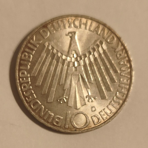 Gedenkmünze 1972 brd - dm,