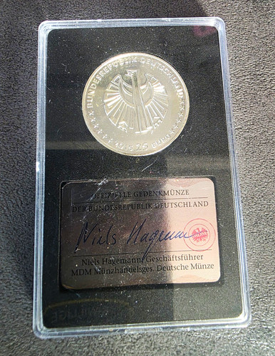 Euro silbermünze 999 - euro,