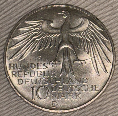 Silbermünze brd - dm,