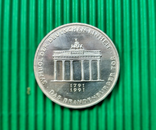 Silbermünze 1991 - dm, a