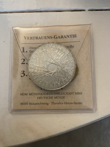 Silbermünze 1989 40 - 10,