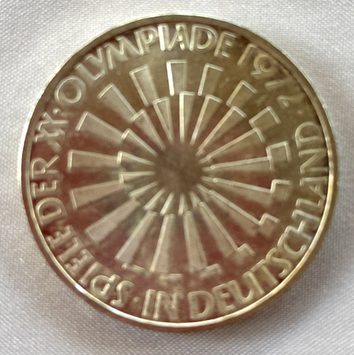 Silbermünze olympia - dm,