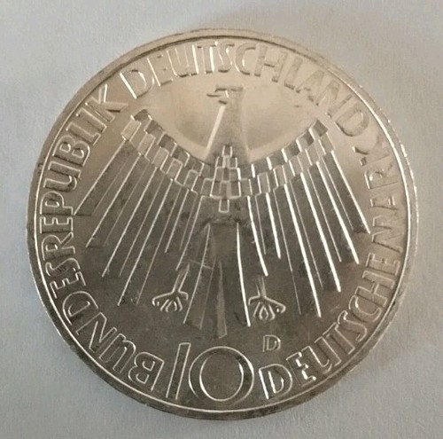 Silbermünze olympia - 10, dm