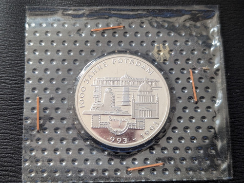 Silber münze 1993 1 000 - 10, dm
