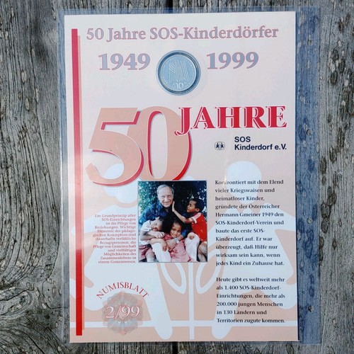 Brd bund numisblatt 1999 - brd,
