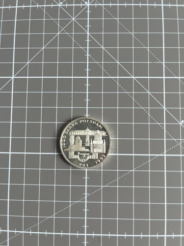 Silber münze deutsche mark - münze, 10