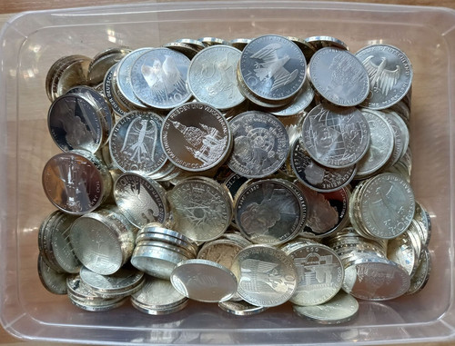 Brd gedenkmünzen 25 - 10,