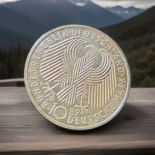 Silber münze - dm,