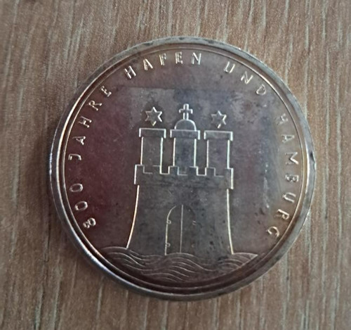 Silbermünze 800 - 10,