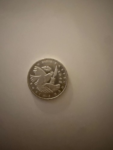 Silbermünze - dm,