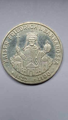 Silber münze brd dm - münze, 1990